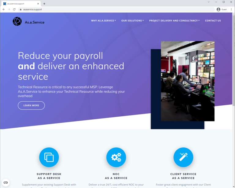 Asaservice.support goes live